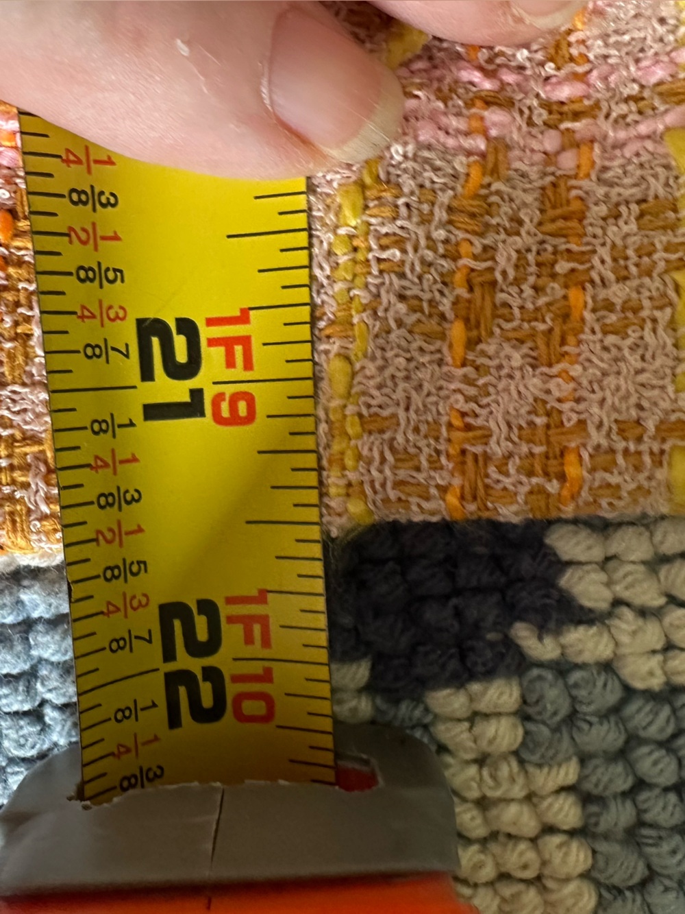 🌸 NWT Time & Tru Tweed Jacket Small Pink Yellow Plaid Cropped Blazer - Picture 10 of 13